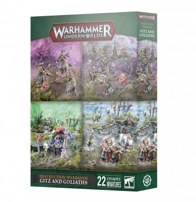 WH Underworlds - Destruction Warbands: Gitz and Goliaths