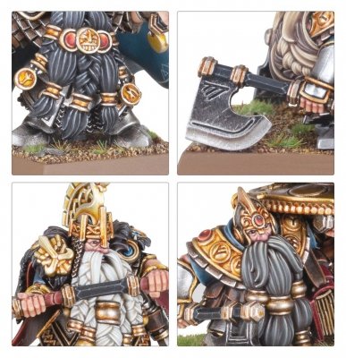 Dwarfen Mountain Holds - Dwarf Lords with Shieldbearers