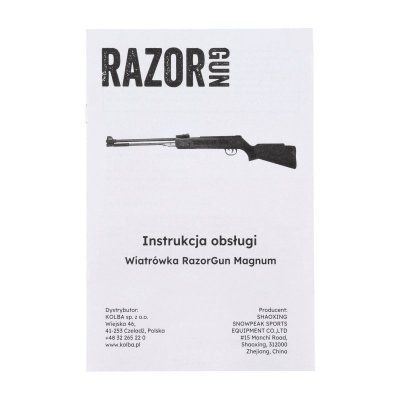 Wiatrówka RGun Magnum 5,5mm z lunetą celowniczą