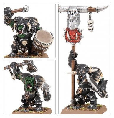 Orc and Goblin Tribes - Black Orc Mob