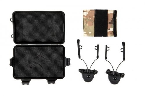 Z-Tactical - Adapter zestawu typu Comtac I lub Comtac II na hełm - czarny