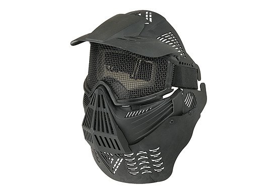 Pełna Maska Ultimate Tactical Guardian V2 - Czarna