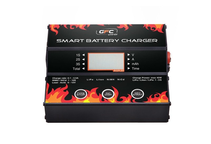 GFC - Mikroprocesorowa ładowarka Smart Battery Charger 