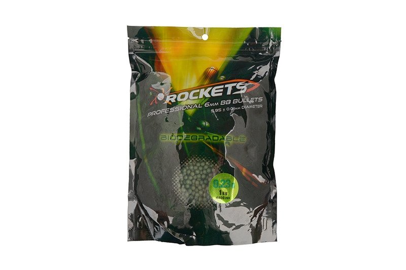Rockets - Kulki BIO 0,23g 1kg - Dark Green