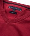  Tommy Hilfiger sweter v-neck męski bordowy 