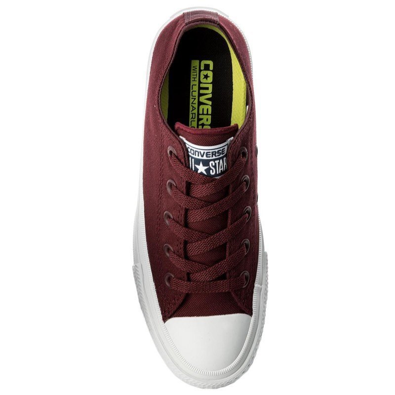 CONVERSE BUTY TRAMPKI CHUCK TAYLOR MĘSKIE BORDOWE NISKIE