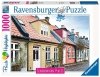 Puzzle 1000 Ravensburger 167418 Skandynawskie Miejsca - Domy w Aarhus - Dania