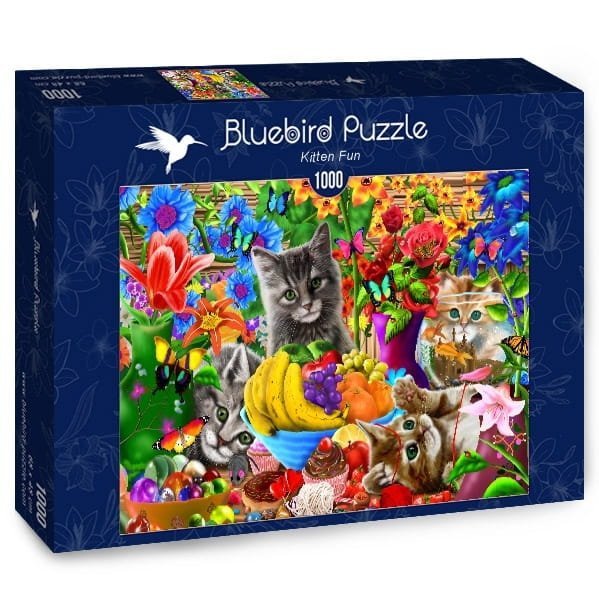 Puzzle 1000 Bluebird 70183 Kocie Zabawy
