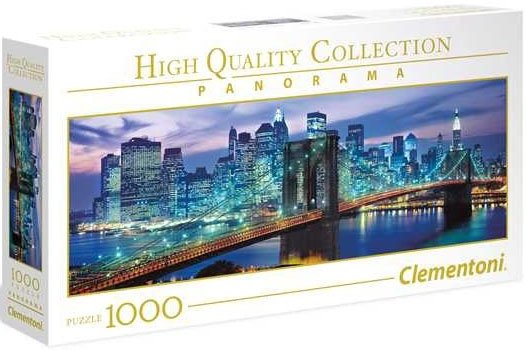 Puzzle 1000 Clementoni 39434 New York Brooklyn Bridge - Panorama