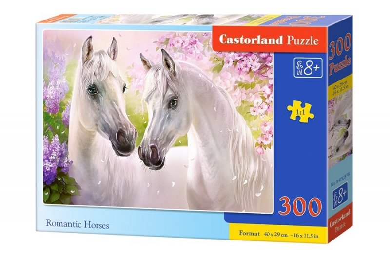Puzzle 300 Castorland B-030378 Białe Konie