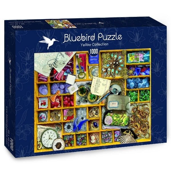 Puzzle 1000 Bluebird 70483 Żółta Kolekcja