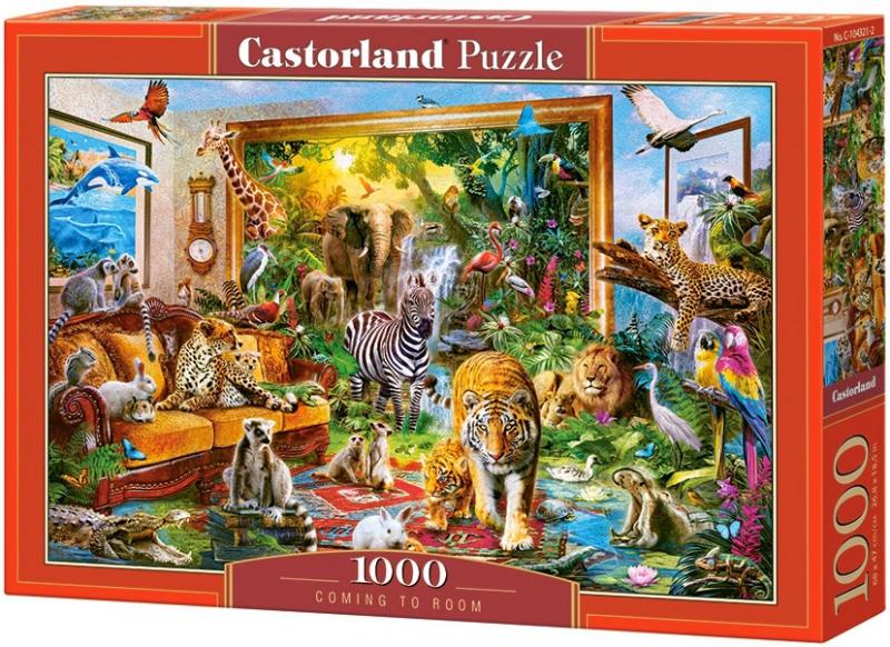 Puzzle 1000 Castorland 104321 Zwierzęta w Pokoju