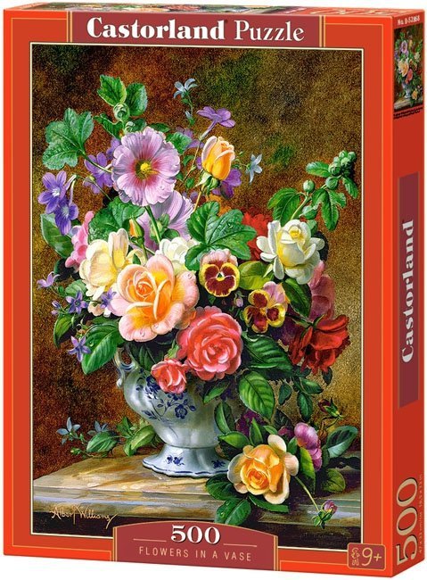 Puzzle 500 Castorland B-52868 Kwiaty w Wazonie