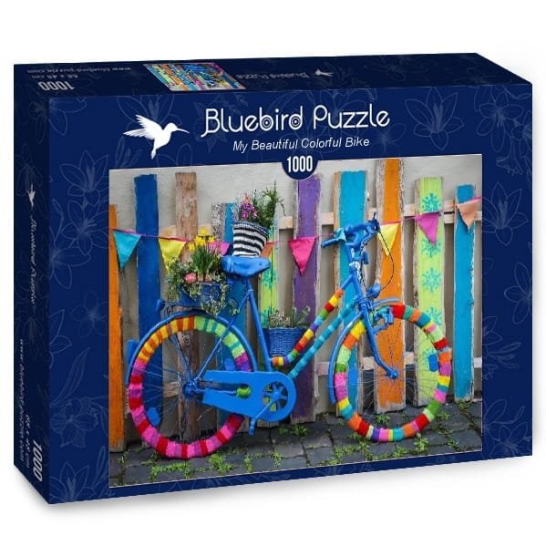 Puzzle 1000 Bluebird 70010 Mój Piękny Kolorowy Rower