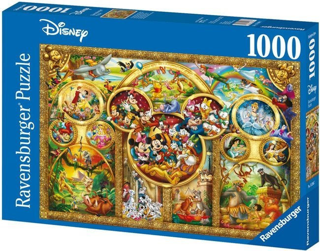 Puzzle 1000 Ravensburger 152667 Disney - Motywy