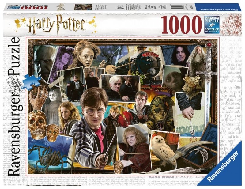 Puzzle 1000 Ravensburger 15170 Harry Potter - Voldemort