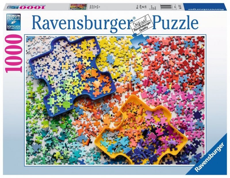 Puzzle 1000 Ravensburger 15274 Kolorowe Puzzle