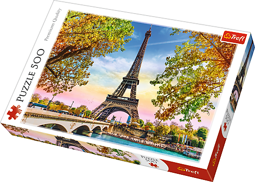 Puzzle 500 Trefl 37330 Romantyczny Paryż