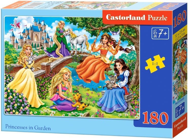 Puzzle 180 Castorland B-018383 Księżniczki