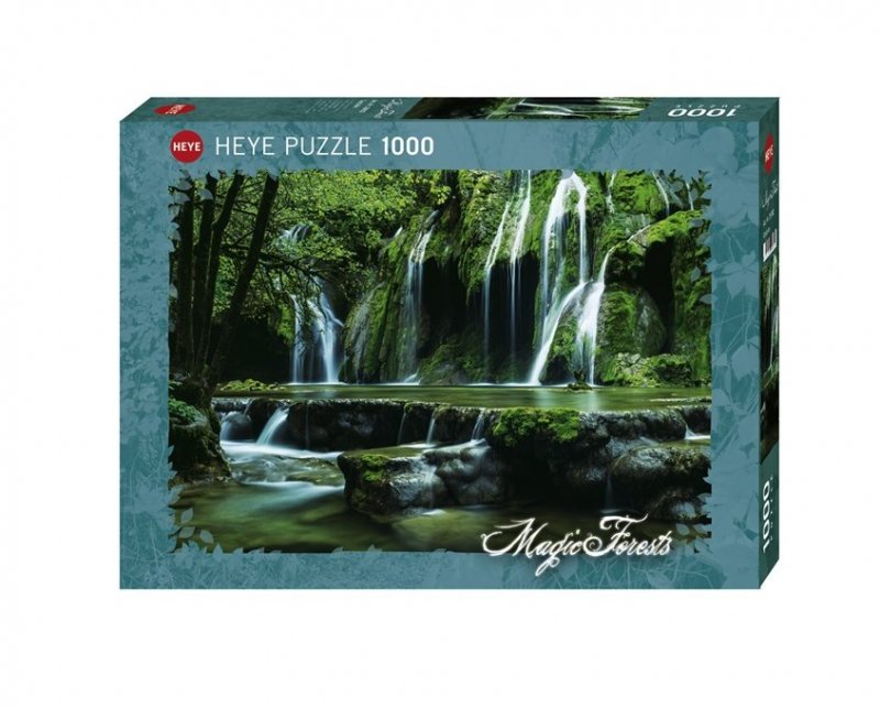 Puzzle 1000 Heye 29602 Kaskady - Magiczne Lasy