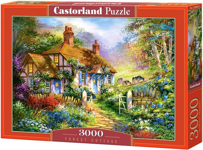 Puzzle 3000 Castorland C-300402 Domek - Forest Cottage    