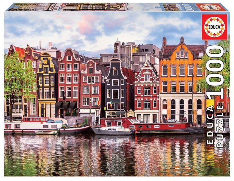 Puzzle 1000 Educa 18458 Amsterdam - Tańczące Domy