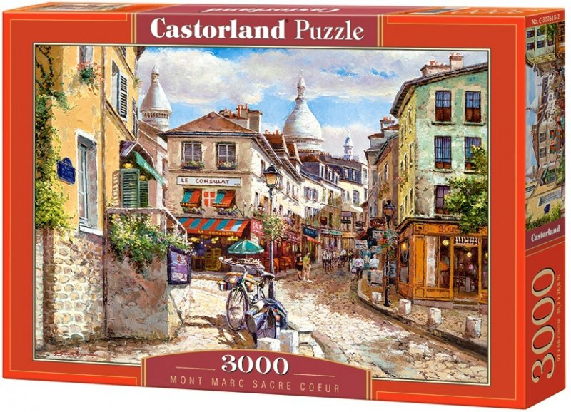 Puzzle 3000 Castorland C-300518 Paryż - Mount Marc Sacre Coeur
