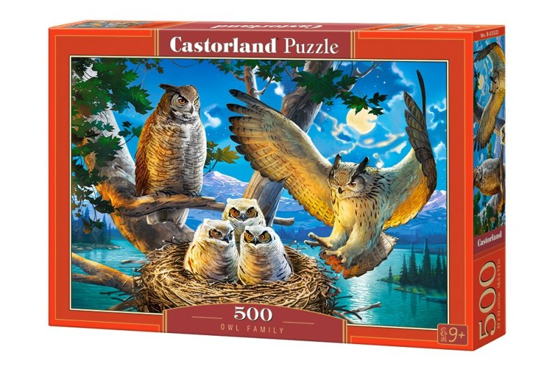 Puzzle 500 Castorland B-53322 Sowy