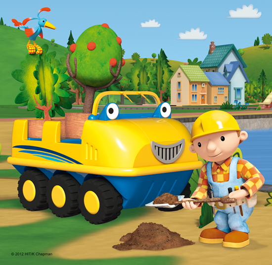 Puzzle 3w1 Trefl T-34129 Bob Budowniczy - Na Budowie