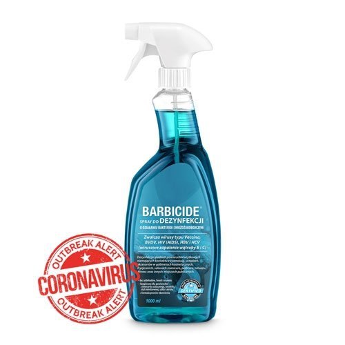 BARBICIDE - Spray do dezynfekcji powierzchni 1L