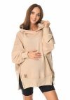 MijaCulture - 3 w 1 bluza Oversize ciążowa i do karmienia z rozcieciami „Victoria” M015 bez