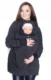  kurtka softshell 3D ciążowa i do noszenia dziecka M52/4068 czarny 3