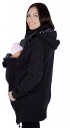 MijaCulture - polar do noszenia dziecka 3073A czarny 3