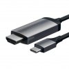 Satechi HDMI 4K 60Hz USB-C Kabel Space Gray
