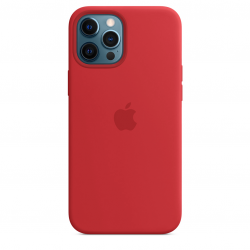 Apple Silikonowe etui z MagSafe do iPhone’a 12 Pro Max – (PRODUCT)RED