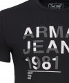 T-SHIRT MĘSKI ARMANI JEANS CZARNY