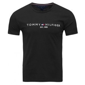Tommy Hilfiger t-shirt koszulka męska czarna MW0MW11465-BAS