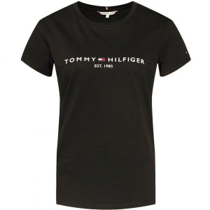 Tommy Hilfiger t-shirt koszulka damska bluzka czarna