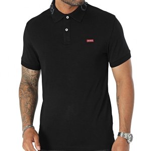 Guess polo polówka męska czarna M3YP66KBL51-JBLK