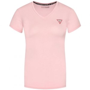 Guess t-shirt koszulka damska różowa W1YI1AJ1311-G6S4