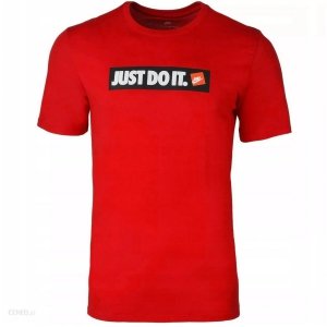 Nike męski t-shirt koszulka czerwona Just Do It AA6412-657