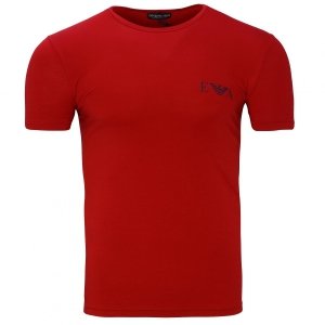 Emporio Armani t-shirt koszulka męska czerwona 111670-2F715-38374