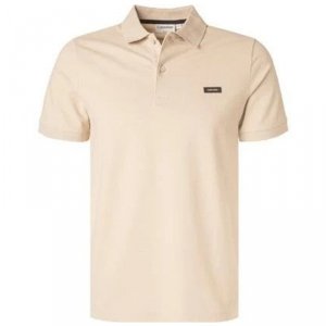 Calvin Klein Jeans koszulka polo polówka beżowy K10K111196-ACE