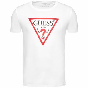 Guess t-shirt koszulka męska biała M1RI71I3Z11-TWHT