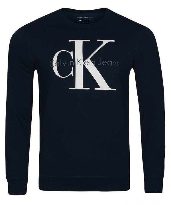 CALVIN KLEIN BLUZA MĘSKA GRANAT