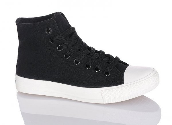 CONVERSE BUTY TRAMPKI CHUCK TAYLOR CZARNE WYSOKIE