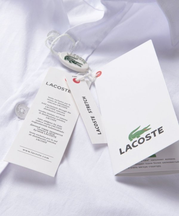 Lacoste stretch koszula męska Slim Fit