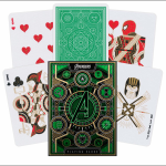 Karty do gry Theory11 Avengers Infinity Saga Green Edition 