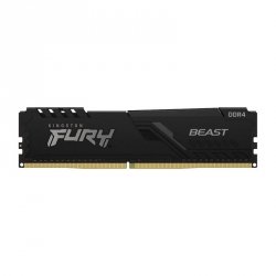Pamięć DDR4 Kingston Fury Beast 4GB (1x4GB) 2666MHz CL16 1,2V czarna