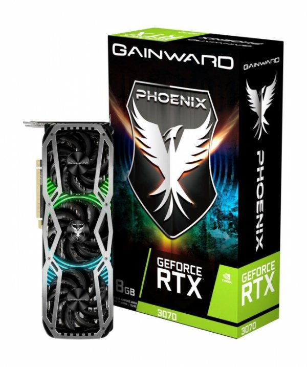 Karta VGA Gainward GeForce RTX 3070 Phoenix 8GB GDDR6 256bit HDMI+3xDP PCIe4.0